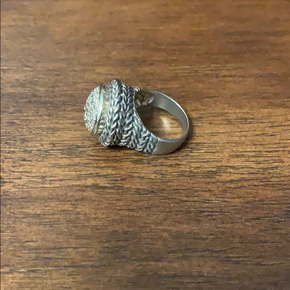 Sterling Silver Cable Ring - image 4